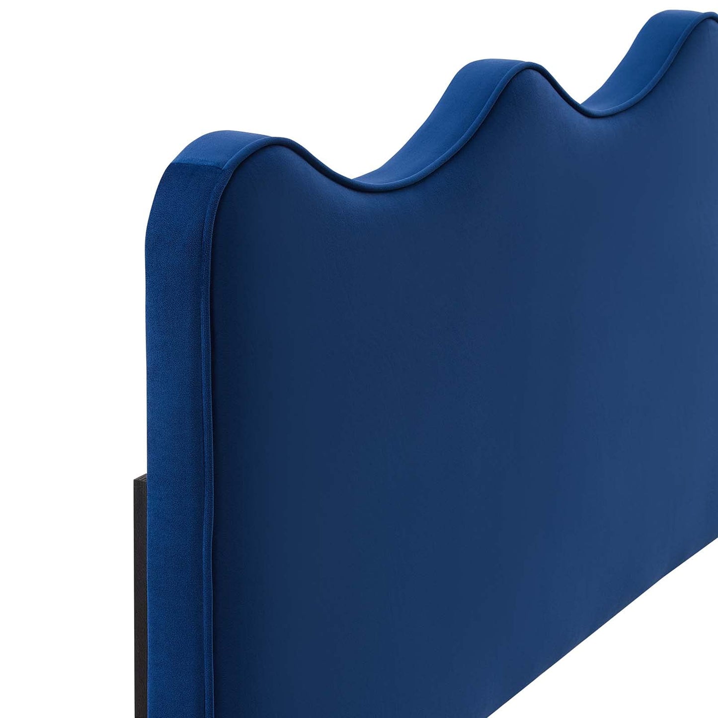 Modway Athena Performance Velvet Full/Queen Headboard in Navy