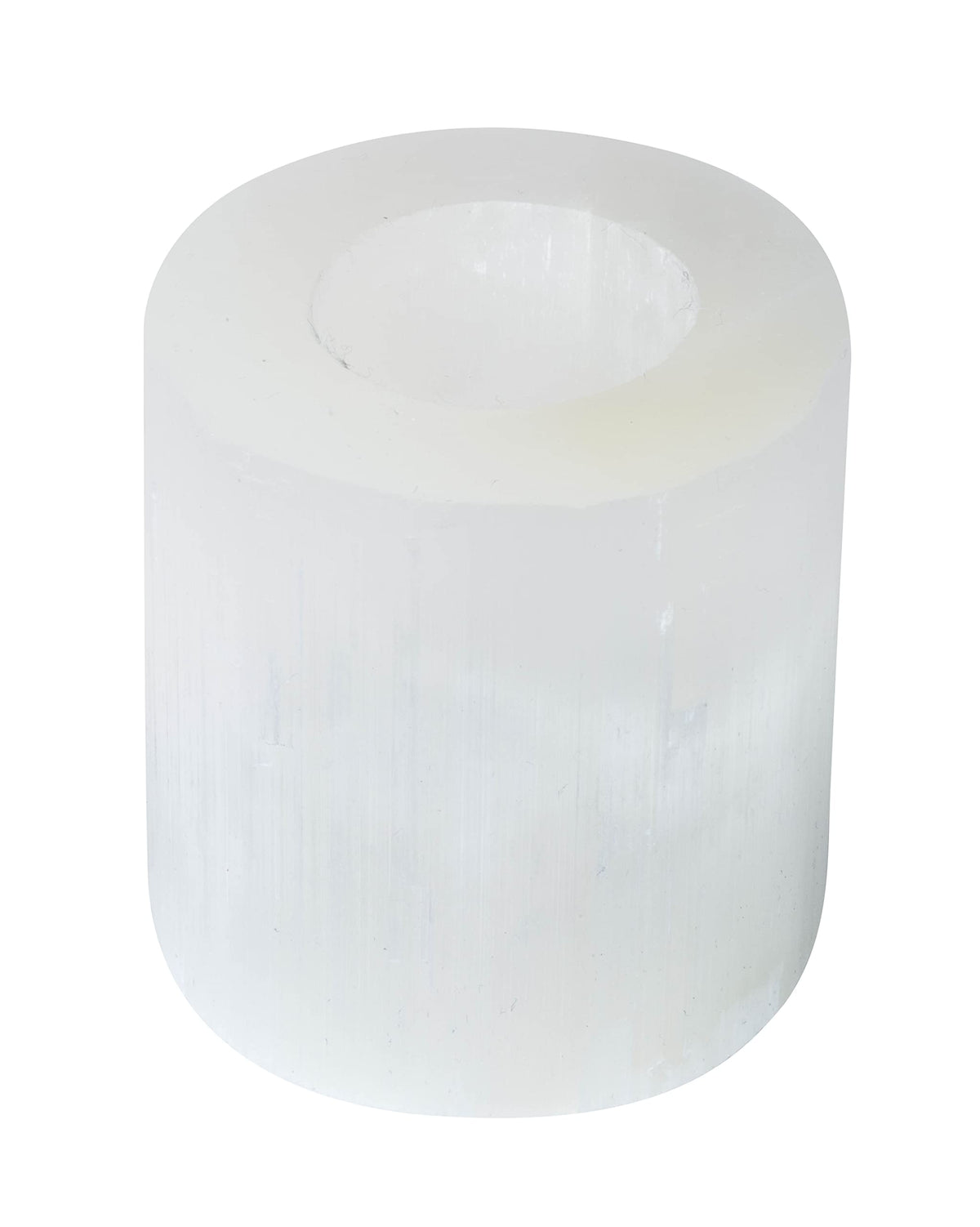 The Chrysalis Stone | Selenite Candle Holder | 1 Pc