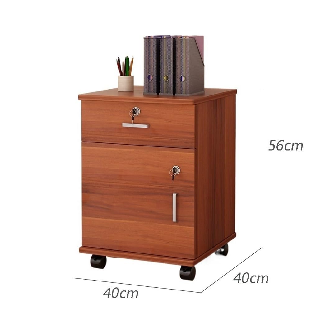 ZzleoyuUUs-12 Office Cabinet Simple Locking Mobile Low Cabinet Office File with Drawer Organizer(Black)