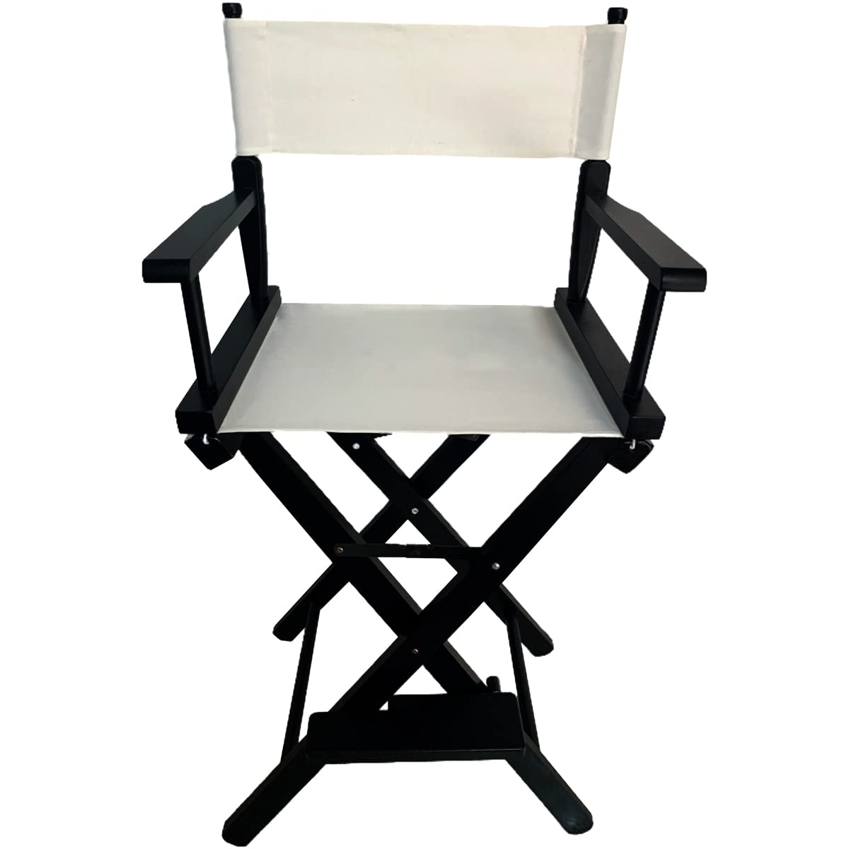 Upone 18''L X 15''W Director Chair Canvas Replacement Cover kit for 18'' Directors Chairs Movie Chair Replacement Canvas for Home Director Chair Medium Size(White)