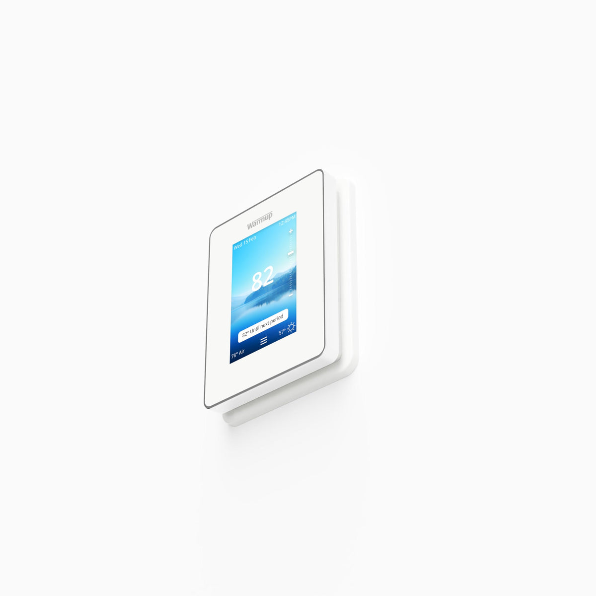 6iE Smart WiFi Thermostat for Underfloor Heating - Ultra-Thin Design, Smartphone Touchscreen, SmartGeo Technology, Energy-Saving App Control