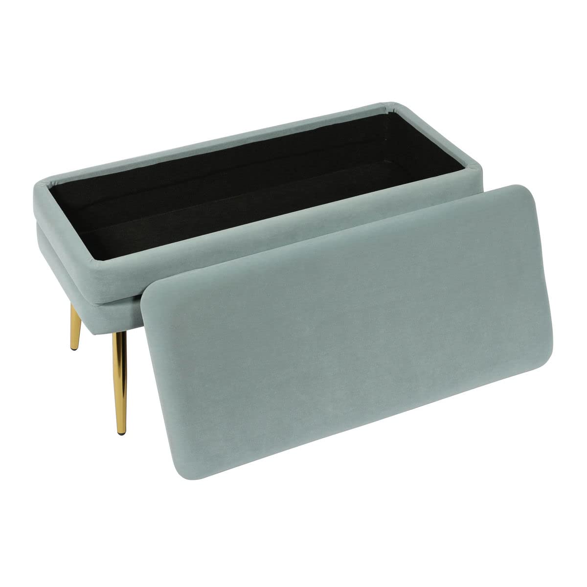 Tov Furniture Ziva Storage Bench (Sea Blue)