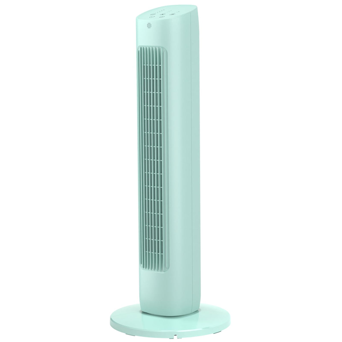 Antarctic Star Tower Fan 85°Oscillating Quiet Cooling 15H Timer Remote Control Powerful Standing 3 Wind Speed 3 Wind Modes LED Display Bladeless Portable LED Display,Bedroom Office, Green
