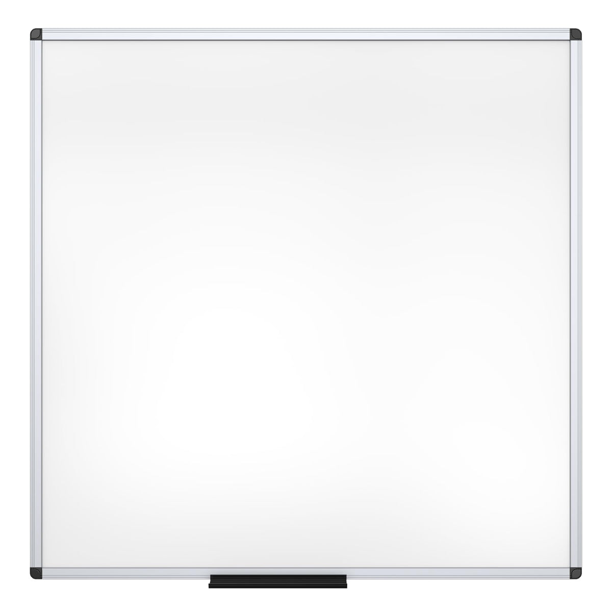 VIZ-PRO Dry Erase Board/Magnetic Whiteboard, 48 x 48 Inches, Large Wall Mounted Board for School Office and Home 4' x 4'