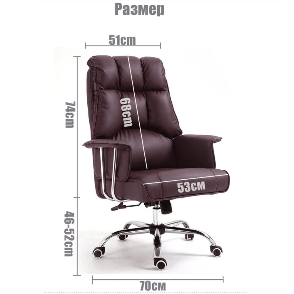 DUYHBAWRS Office Chair Computer Chair Soft and Furniture European Seat for Cafe Home Chair for Gift(D)