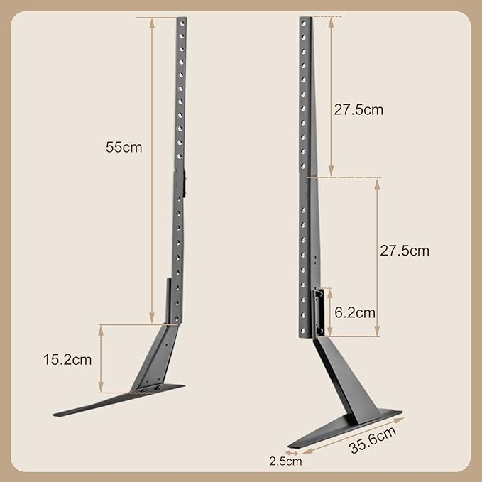 Universal TV Stand, Metal TV Legs