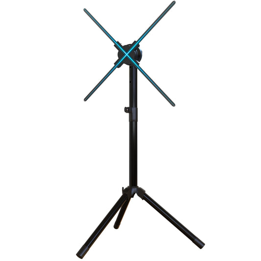 3Dhologramfan Stand with Multi-Function Base，3D holographic fan Tripod Stand, holographic Fan Foldable Stand,Fits 15.5-39.4 inch Holographic Projector(3D holographic fan not included)