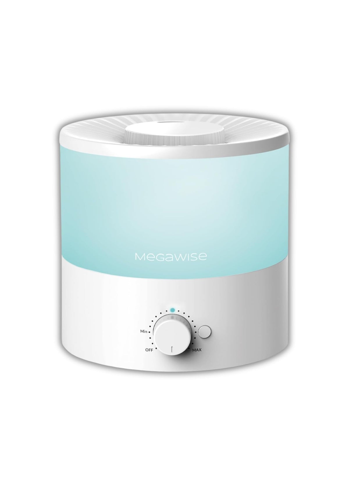 MEGAWISE 1.5L Cool Mist Humidifier for Bedroom, Home, Office, and Plants, Essential Oil Diffuser with Adjustable Mist Output, 25dB Quiet Ultrasonic, Up to 10 Hours, Easy to Clean