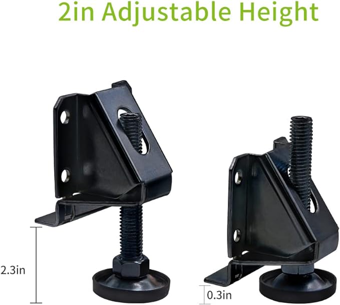 DkOvn Leg Leveler, 16 Pack Heavy Duty Leveling Feet, Adjustable Furniture