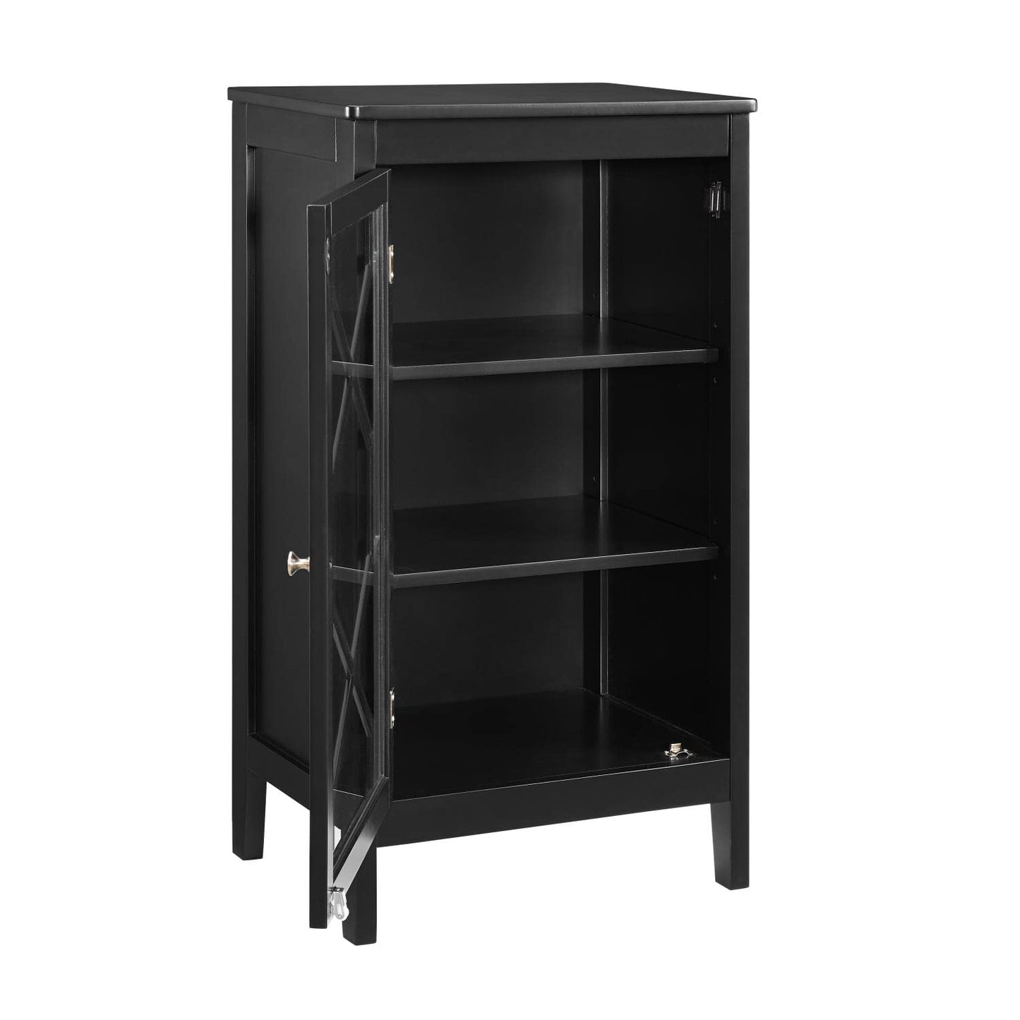 Linon Cabinet, Black