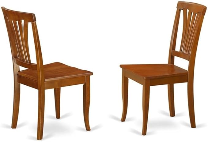East West Furniture AVC-SBR-W Avon Dining Room Chairs
