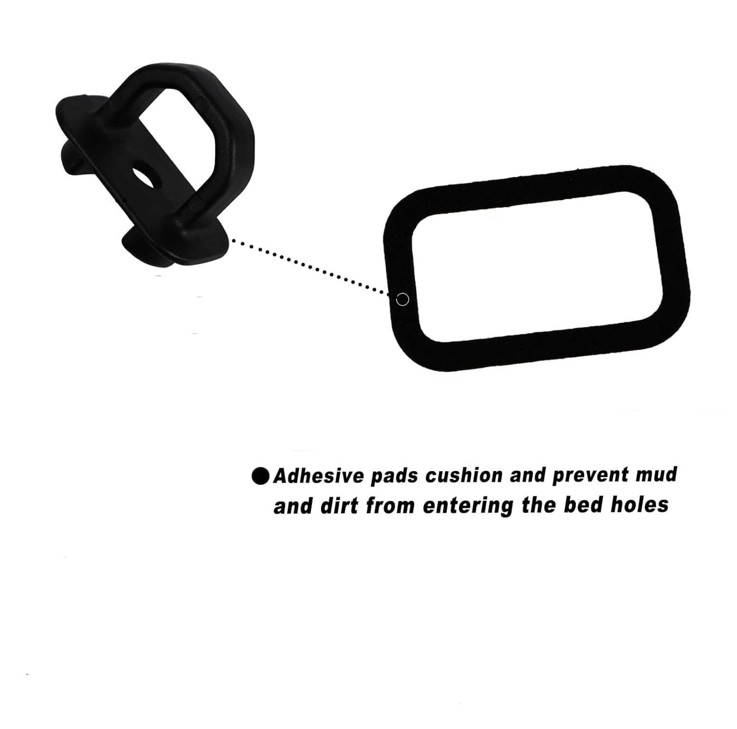 Aliminyy 9pcs Tie Down Anchors Truck Bed Side Wall Anchor Fit for 2007-2023 Chevy Silverado/GMC Sierra,2015-2023 Chevy Colorado/GMC Canyon Pick Up Truck Bed Cargo Hooks, DZ97903