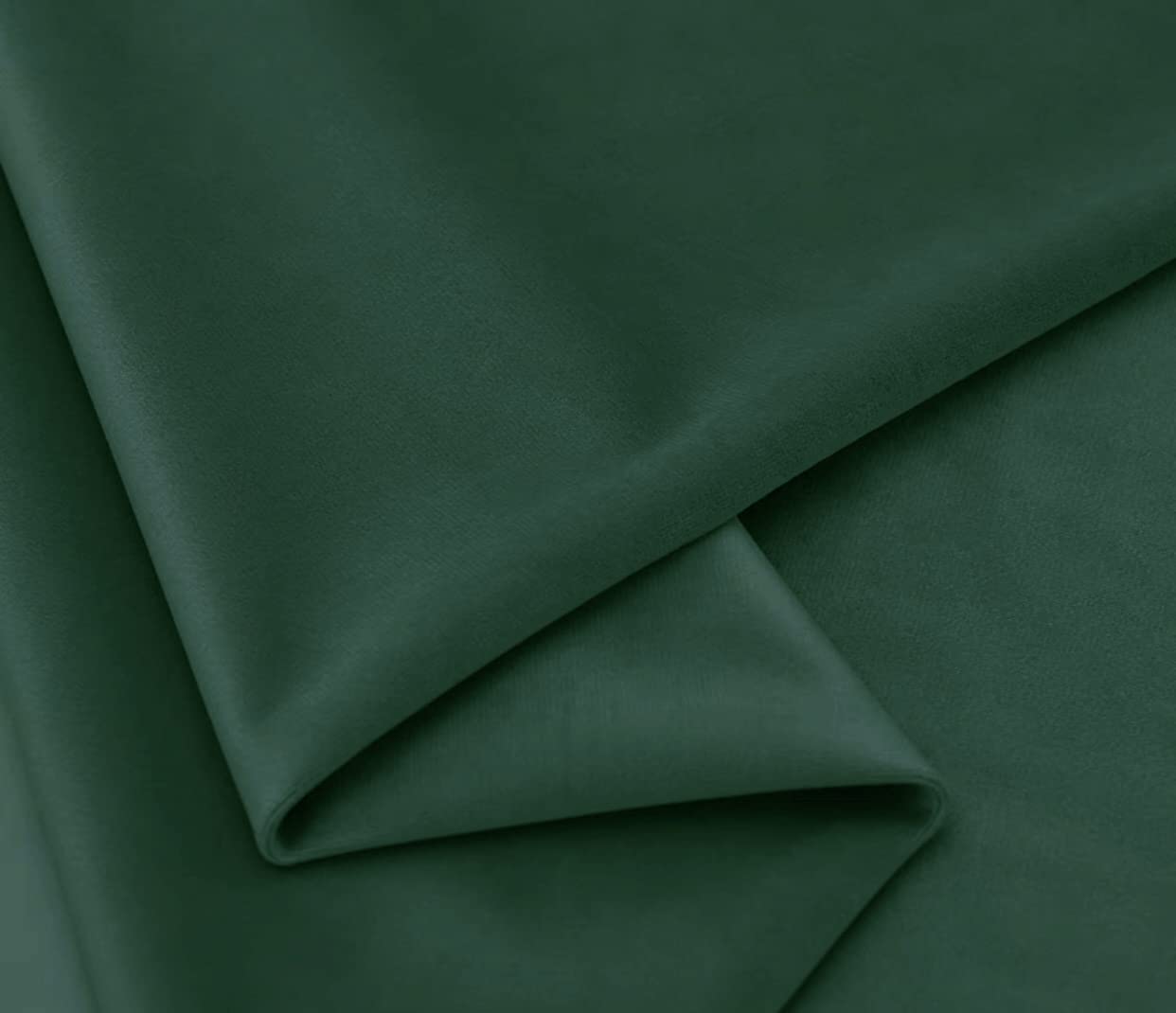 Velvet Pets Friendly Sectional Corner Sofa Covers Made Compatible with IKEA Ektorp 4 Four Seat Couch Sofa Slipcovers (Velvet Green Ektorp 2+2)