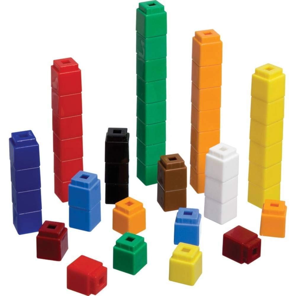 Didax Educational Resources Unifix Cubes, Green, Set of 100