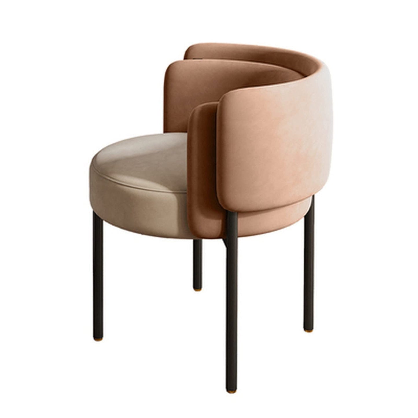 DQXWJZOTPO Dining Room Chair Lounge Dining Room Chairs Modern Beauty Salon Garden Pink Bedroom Library Office Reclinable Furniture(Shape1)