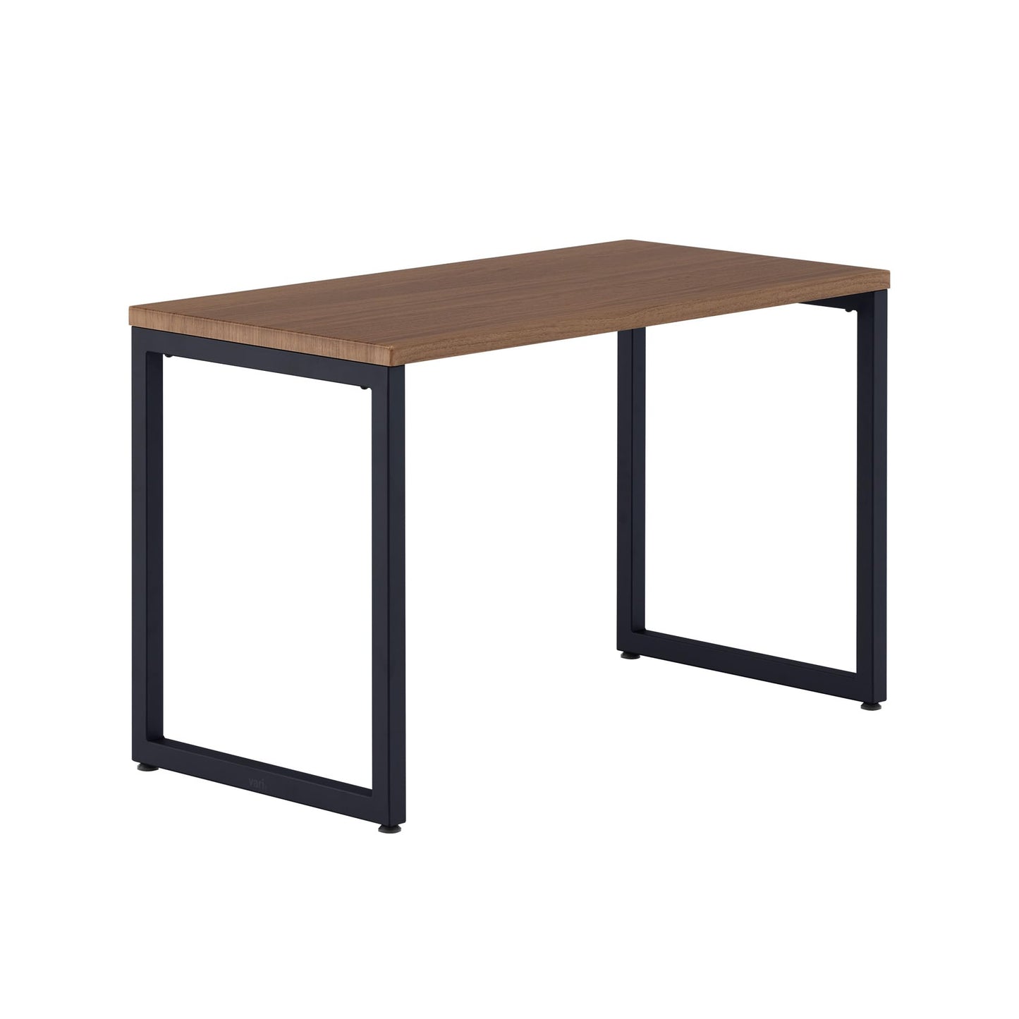 Vari Table 48x24 Office Desk – Modern Computer Desk & Workstation for Home Office or Commercial Workspace, 300 lb Capacity (Walnut/Black)