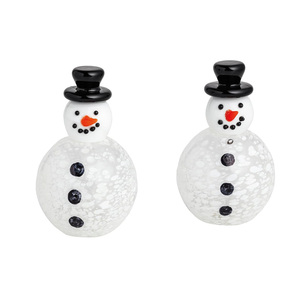 Mud Pie Christmas Snowman Shaker Set