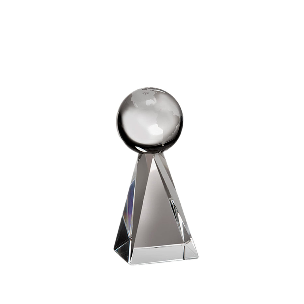 Orrefors Monument 9.9" Globe Crystal Décor