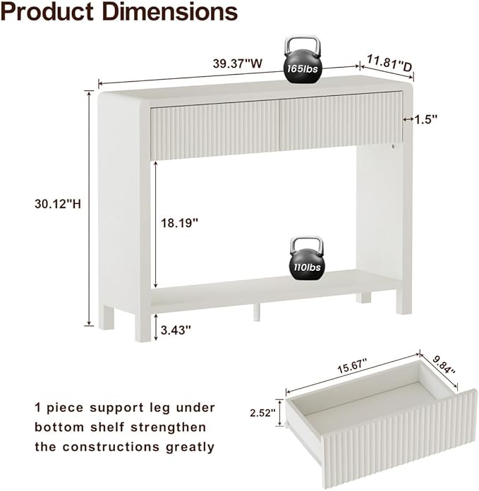 FATORRI Narrow Console Table