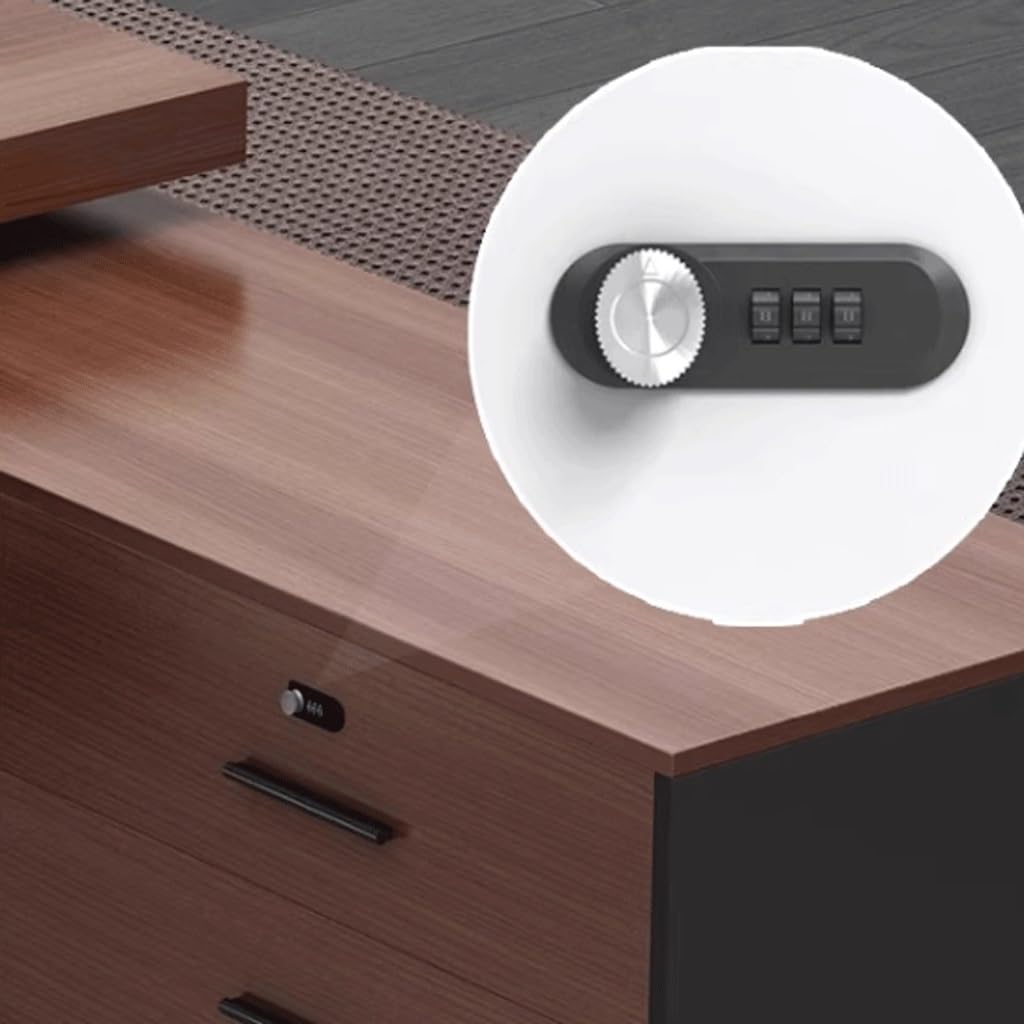 ULTRAWAVE Computer Desk Home Office Desk Executive Desk, Modern Executive Desk, CEO/Manager Desk, Office Furniture