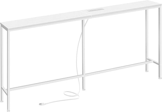 SUPERJARE 70 Inch Console Table