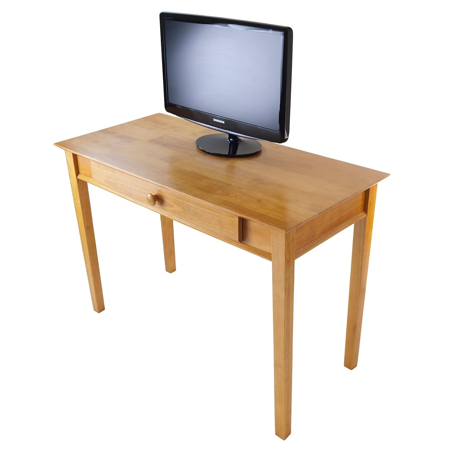 Winsome Wood Studio Home Office, Honey