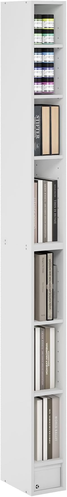 Furinno Fulda Book Shelf, 8-Tier Bookshelf, Bookcase