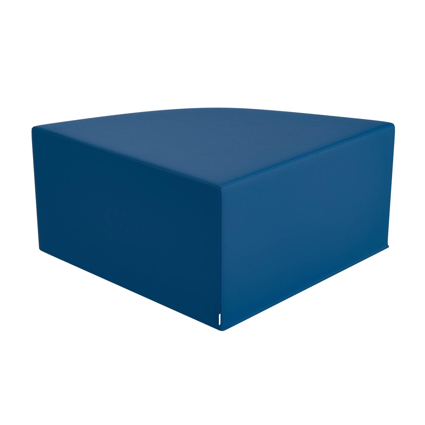 Children's Factory Corner Ottoman for Classroom, Size Large, Blue