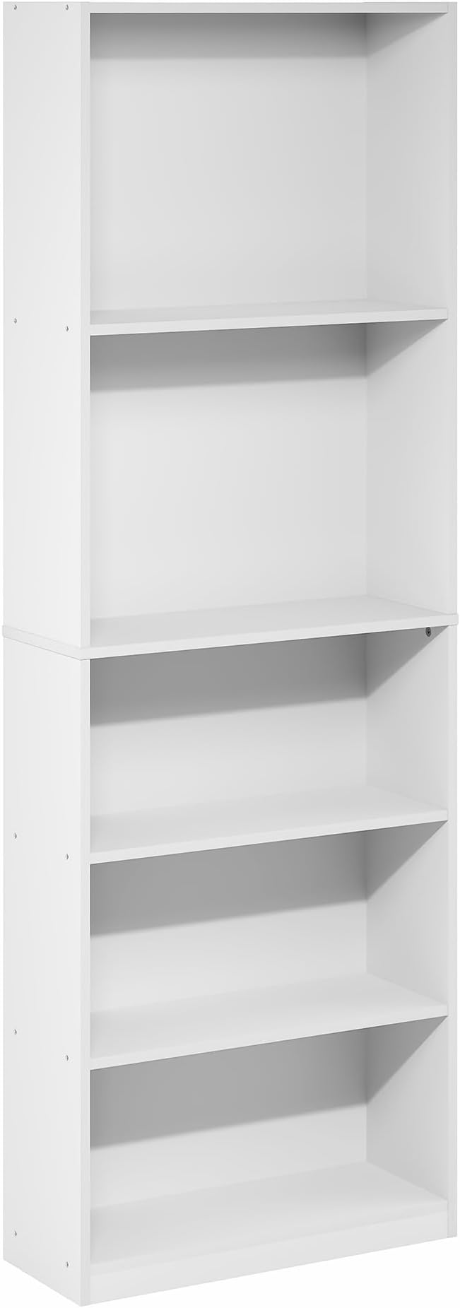 Furinno Jaya Book Shelf, 5-Tier Tall Book Shelf, Bookcase