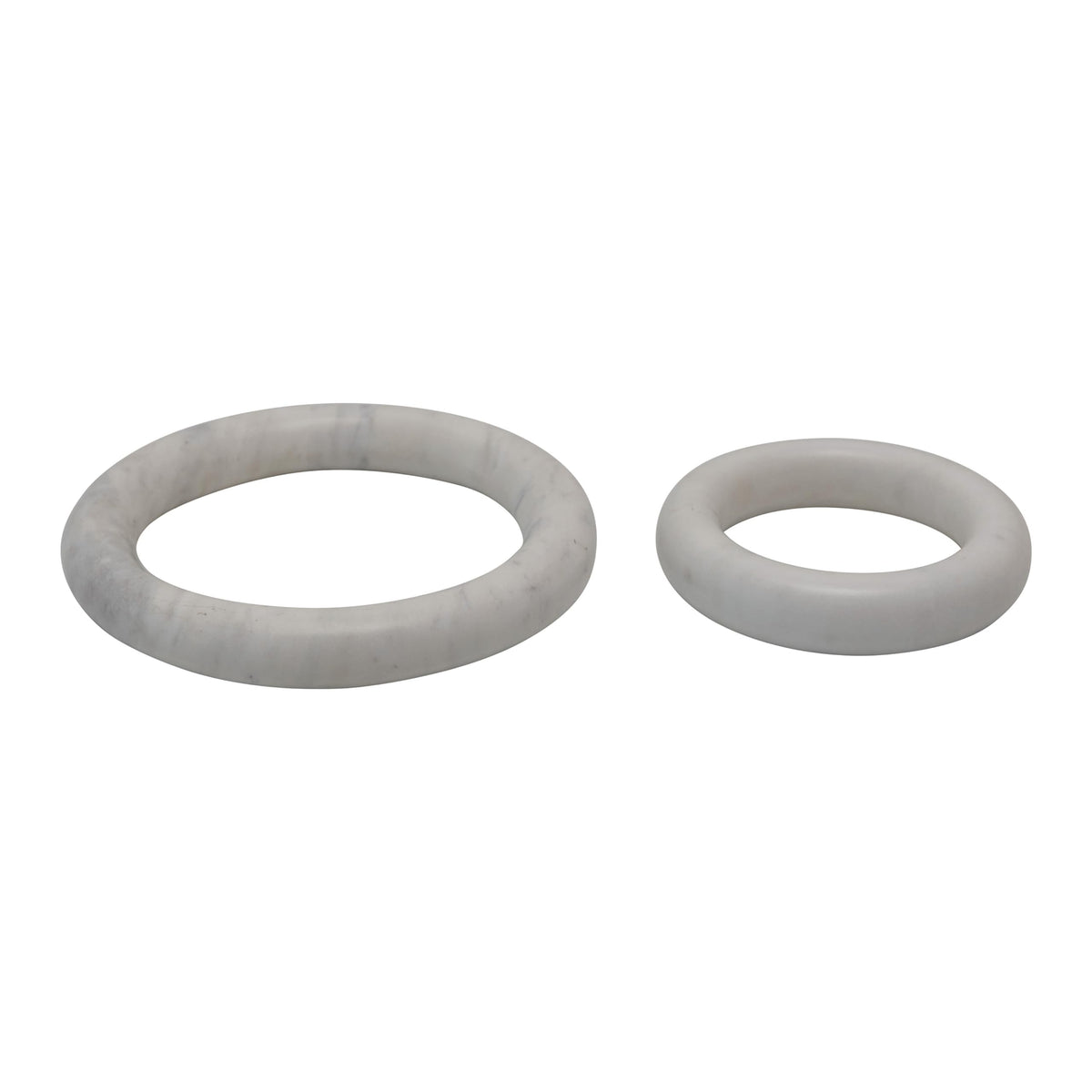 Creative Co-Op Marble Trivets for Dining Table, Set of 2