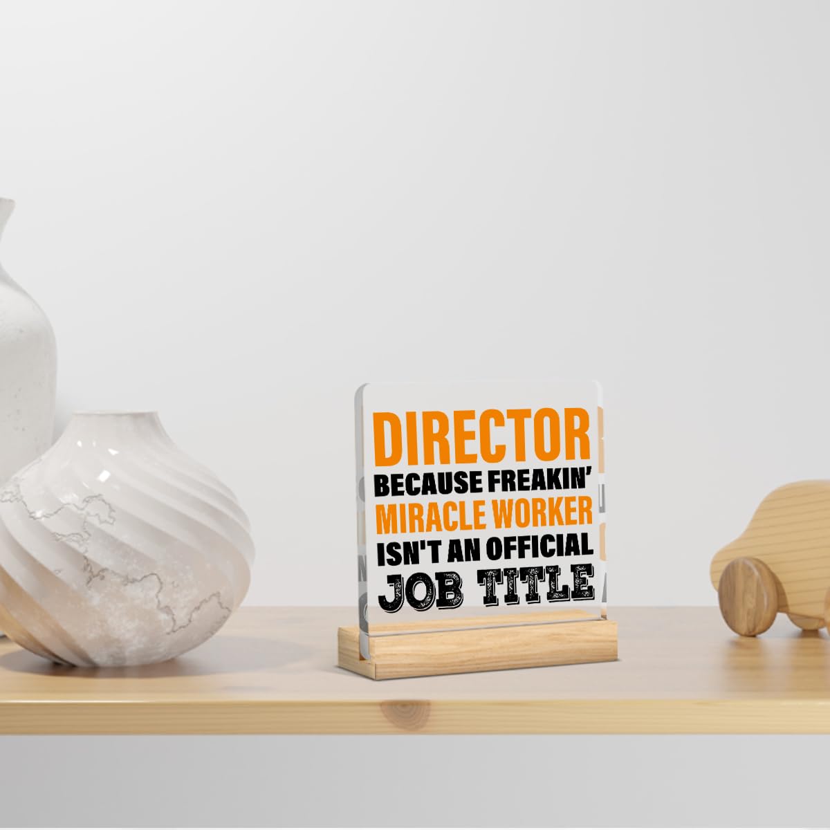 Director Gifts for Women Men Thank You Appreciation Birthday Chirstmas Gifts for Movie Maker Director Clear Acrylic Decor Sign for Home Office Desk Table Shelf 4X4 Inch Acrylic1707
