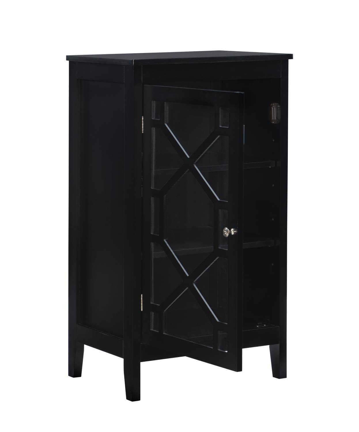 Linon Cabinet, Black