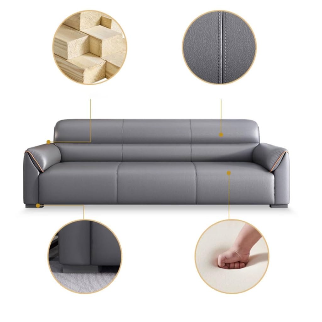 ULTRAWAVE Sofa for Living Room Simple Office Sofa Business Reception Room Reception Area Office Multifunctional Sofa Couch(C1)