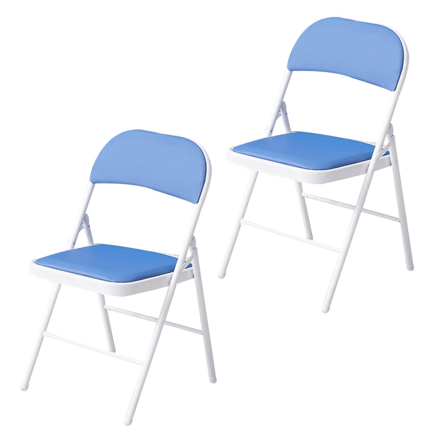 GOOBIX Folding Fold Up Chair,Folding Desk and Chair,Portable Stackable Commercial Seat for Meeting, Conference, Reception, Training Room & Home Office Desk Folding Chairs,F