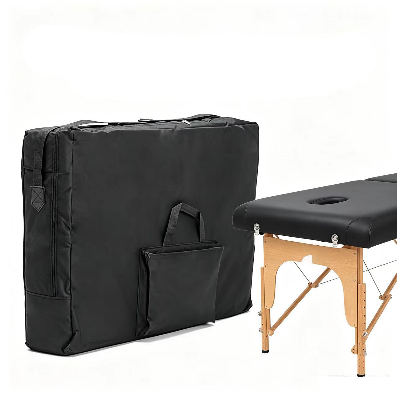 Newworldmassage 27inch Portable Massage Tables Durable Nylon Carry Bag- Lightweight Storage Case with Adjustable Shoulder Strap, Compact Travel Bag for Therapists & Professionals