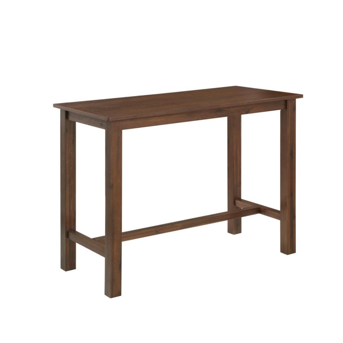 Boraam 4 Piece Sonoma Pub Table Set, Neutral Driftwood Gray Finish, Chestnut