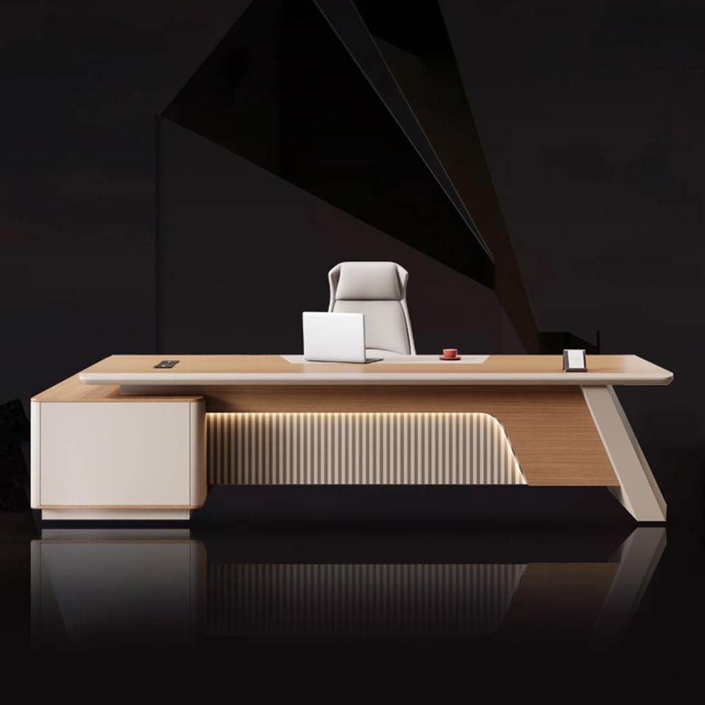 Computer Desk Modern Executive Desk Furniture for CEOS and Managers Office Desks