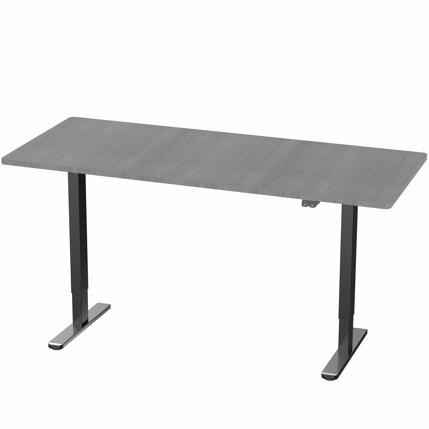 VIVO Electric 71 x 30 inch Stand Up Desk, Height Adjustable, Dark Gray Top Black Frame, Home and Office Furniture Sets, DESK-KIT-0B7G