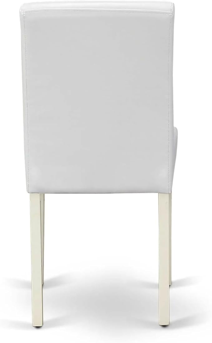 East West Furniture ABP2T64 Abbott Classic Parson Dining Chairs