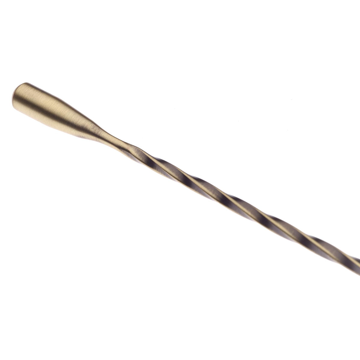 Barfly Teardrop Bar Spoon, 11 13/16" (30 cm), Antique Gold