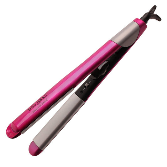 Bed Head Say No More Curved Edge Straightener, Pink Housing, 1 Inch
