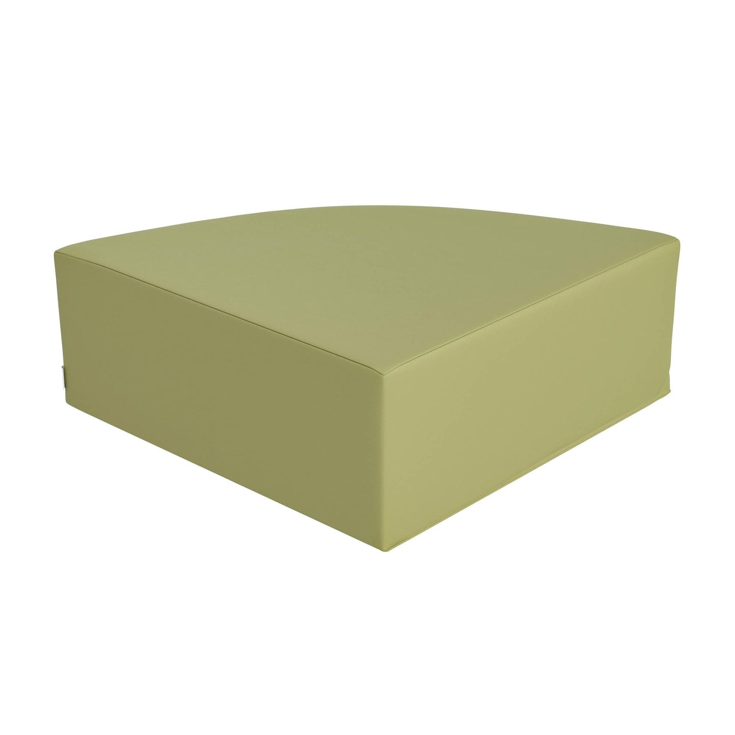 Children's Factory Corner Ottoman for Classroom, Size Medium, Fern