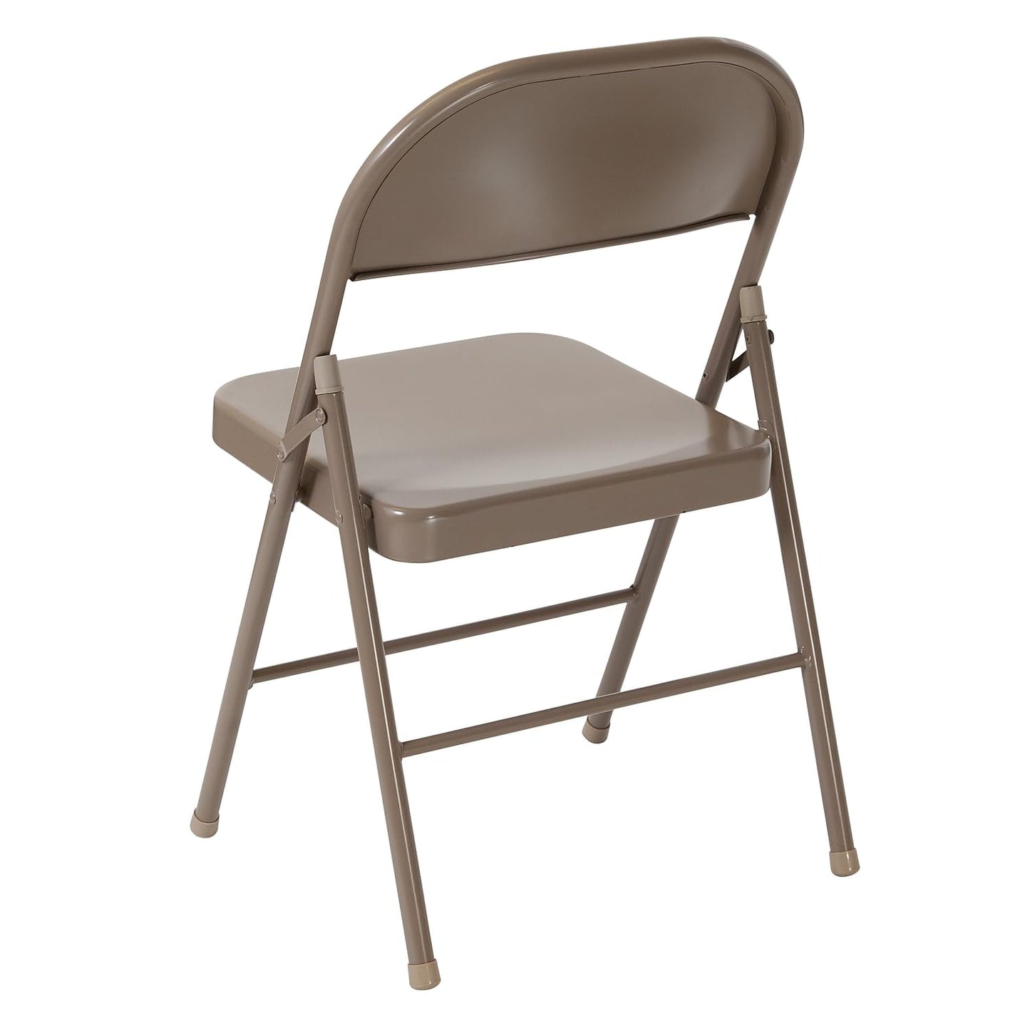 Flash Furniture 2 Pack HERCULES Series Double Braced Beige Metal Folding Chair