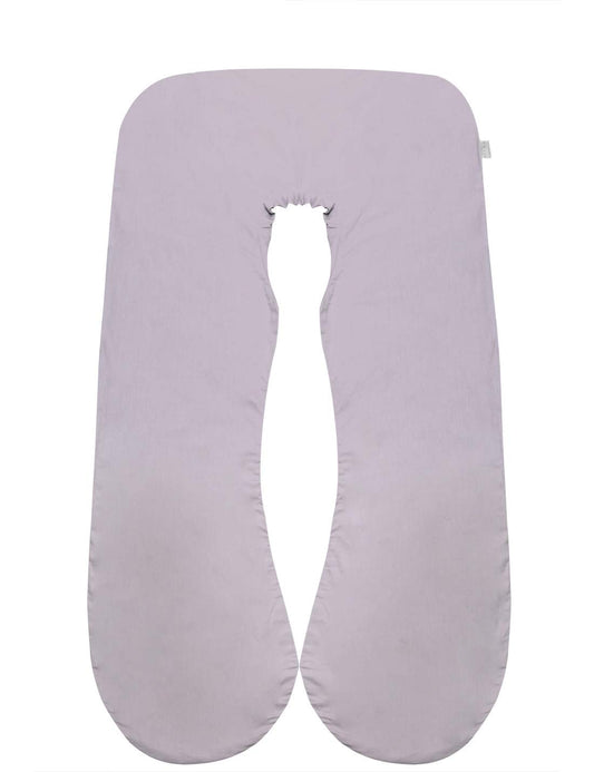 KWLET Pregnancy Pillow Cover/U Shaped Pillow Cover/Pregnancy Pillow Case/Maternity Pillow Case/Pillowcase with Removable Cotton Cover 57x30 Inch for Pregnancy Pillow Gray