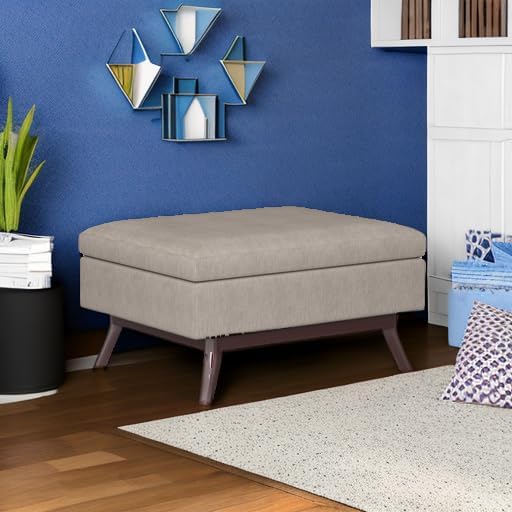 SIMPLIHOME Owen Coffee Table Storage Ottoman