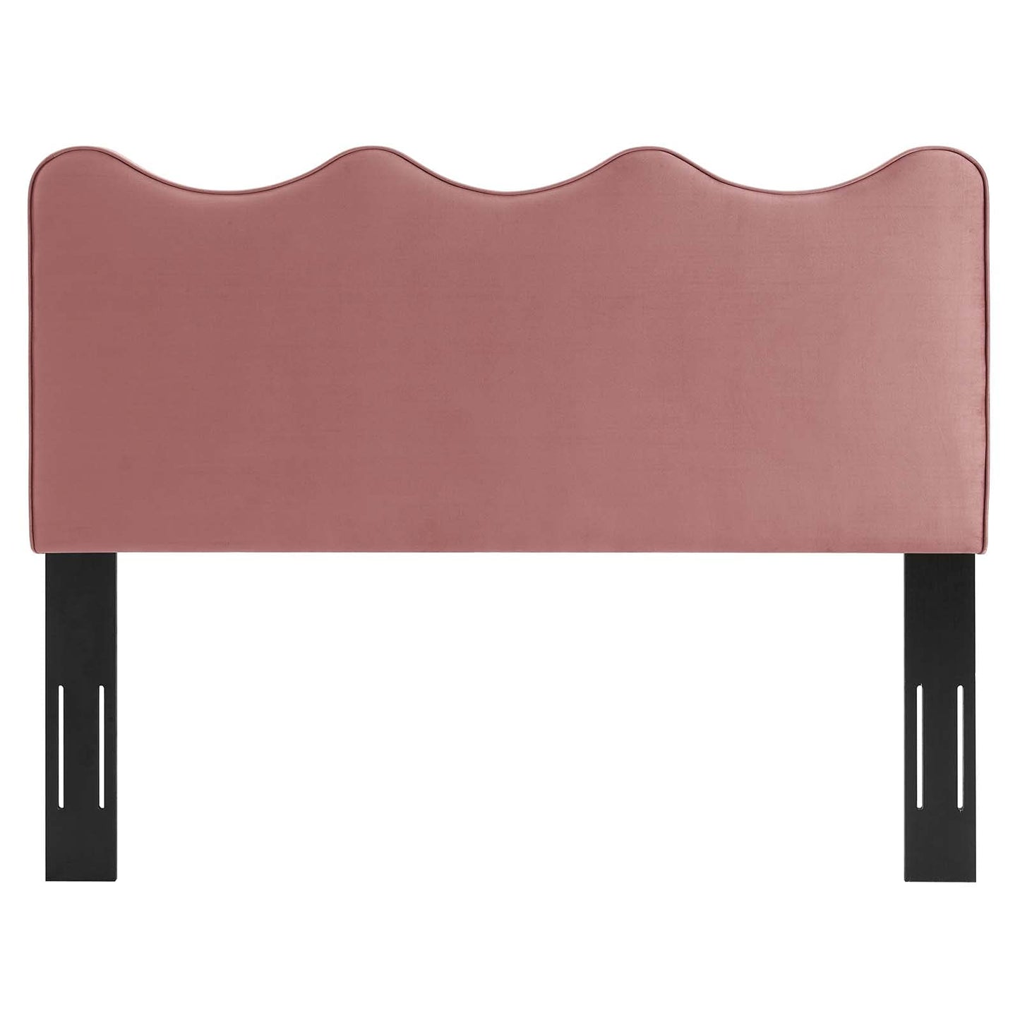 Modway Athena Performance Velvet King/California King Headboard in Dusty Rose