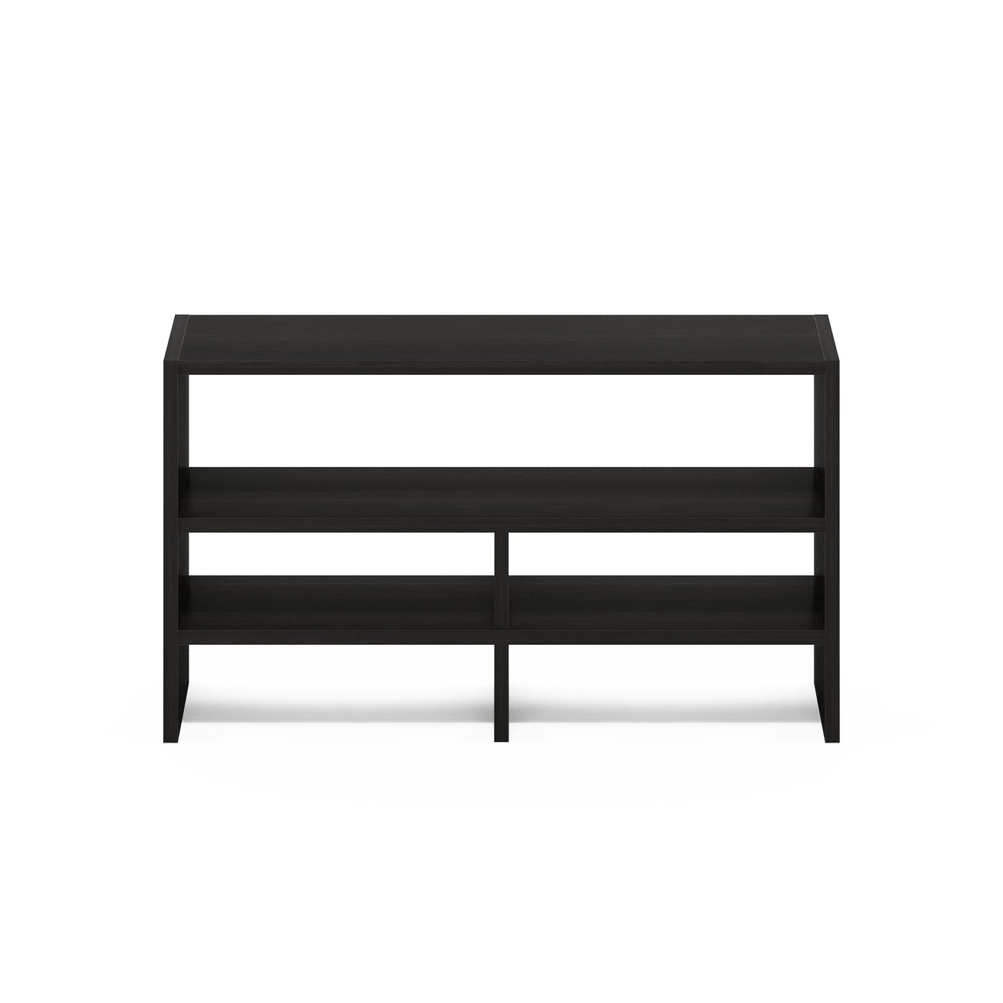 Furinno Hermite Desk Top Organizing Shelf Bookcase, Espresso