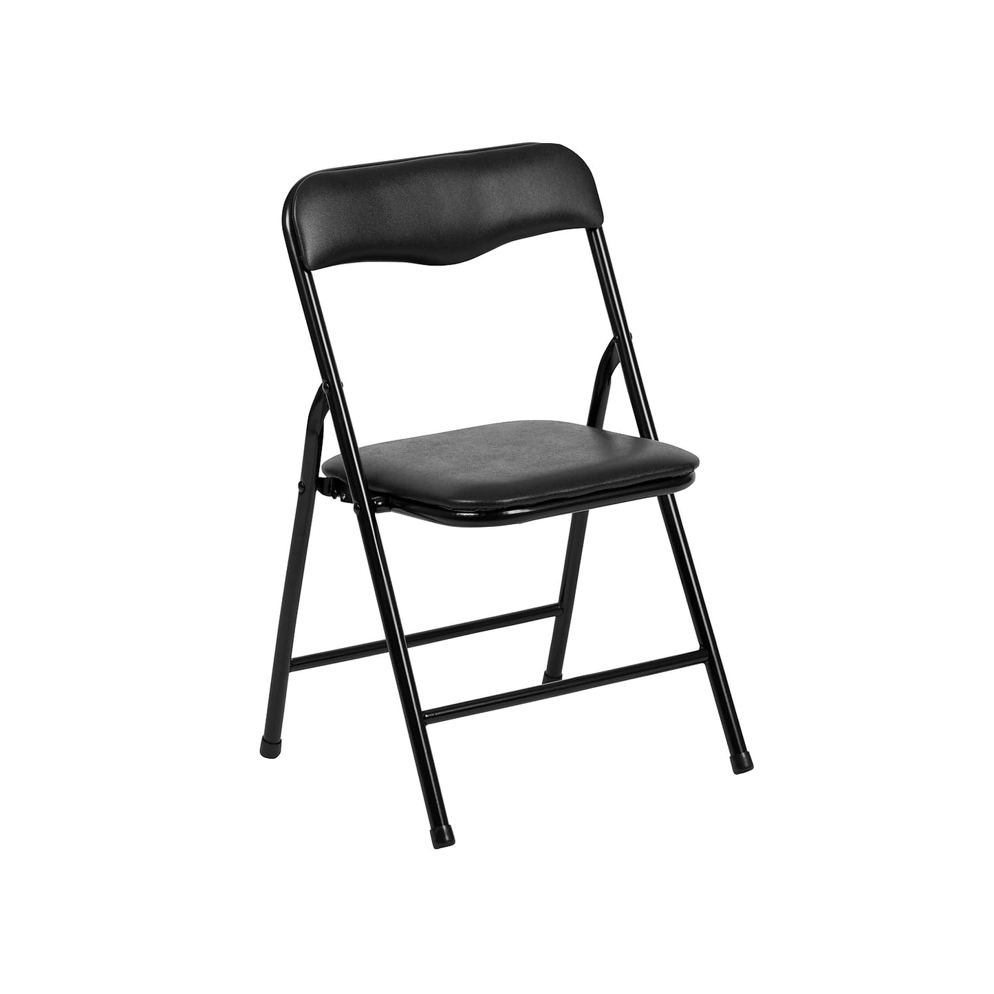 Flash Furniture Mindy Kids 5-Piece Folding Table and Chairs Set for Daycare and Classrooms, Children's Activity Table and Chairs Set, Black