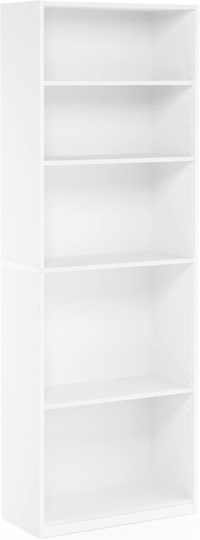 Furinno Jaya Book Shelf, 5-Tier Bookshelf, Bookcase