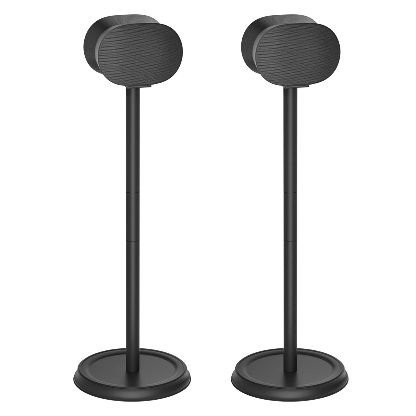 Heavy-Duty Speaker Stand for Sonos Era 300 Stand Pair with Cable Management - Floor Speaker Stands for Sonos Era 300 Speaker Stand Black for Secure and Easy Mounting